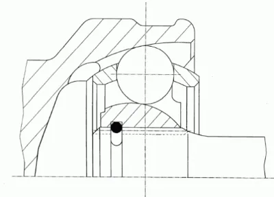 Junta homocinética exterior delantera SPIDAN 20322