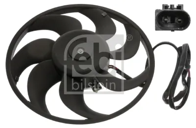 Ventilador eléctrico de aire acondicionado completo (motor y aspa) FEBI 47337
