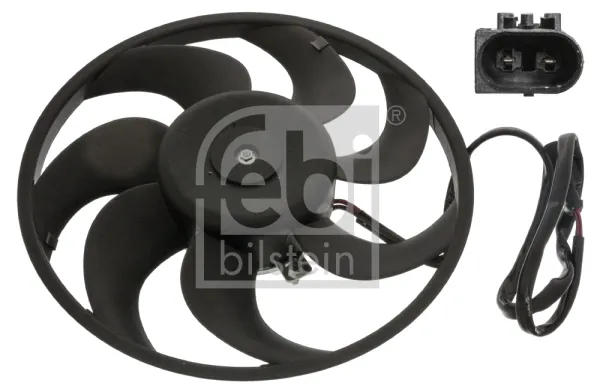 Ventilador eléctrico de aire acondicionado completo (motor y aspa) 47337 Febi