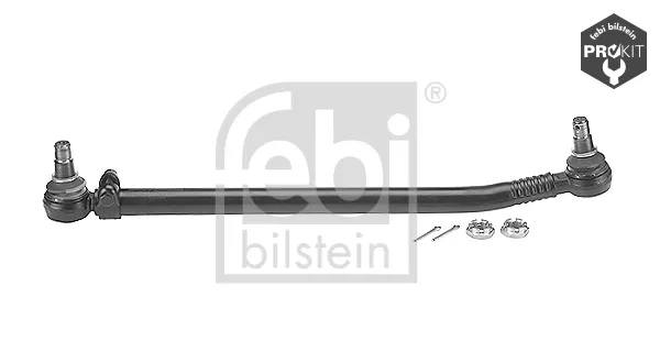 Barra longitudinal de dirección delantera 12973 Febi