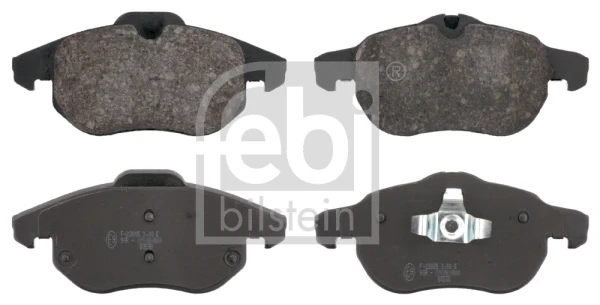 16492 Febi pastillas de freno delanteras