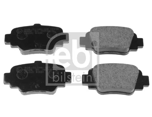 Pastillas de freno traseras 16269 Febi