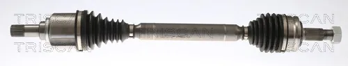 Semieje delantero izquierdo 9836232180 Peugeot/Citroen