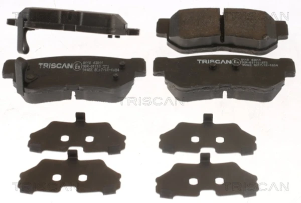 Pastillas de freno traseras Hyundai Sonata (EF)