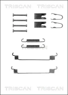 Kit de montaje de zapatas de freno traseras Ford Fusion JU