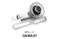 Rodillo, correa trapecial poli V GA35567 SNR