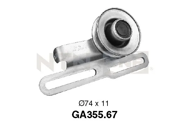 Rodillo, correa trapecial poli V GA35567 SNR