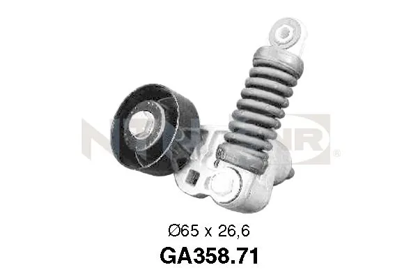 Tensor de correa poli V GA35871 SNR