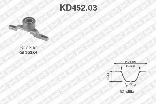 Kit de distribución Ford Fiesta Mk1