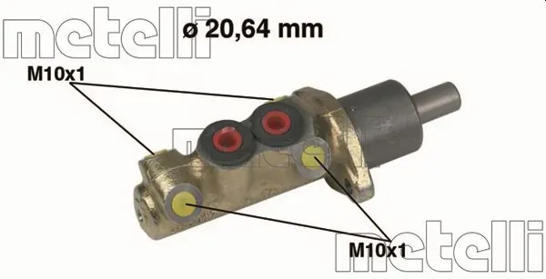 Cilindro maestro de frenos 050039 Metelli