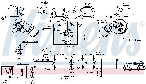 Turbo para motor para Seat Leon II 1P1