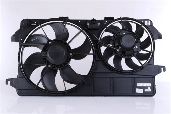 85263 Nissens difusor de radiador, ventilador de refrigeración, condensador del aire acondicionado, completo con motor y rodete