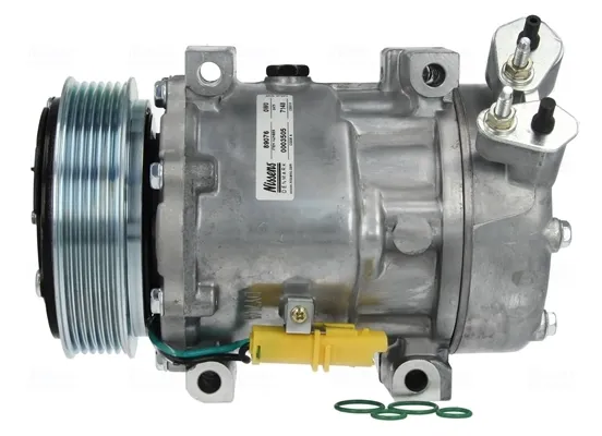 Compresor de aire acondicionado 89076 Nissens