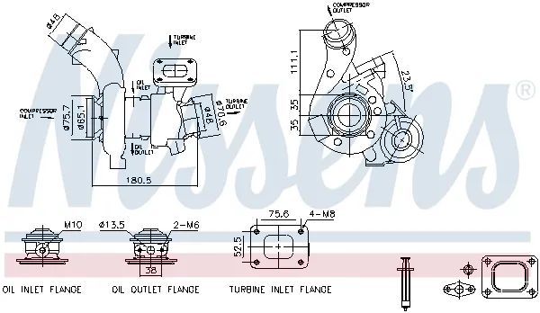 Turbocompresor 5801846632 Fiat/Alfa/Lancia