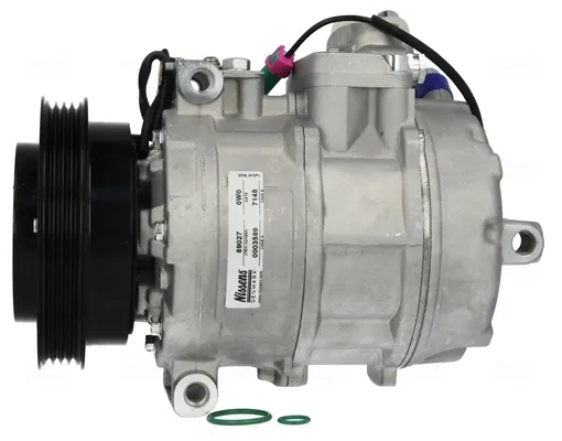 Compresor de aire acondicionado 89027 Nissens