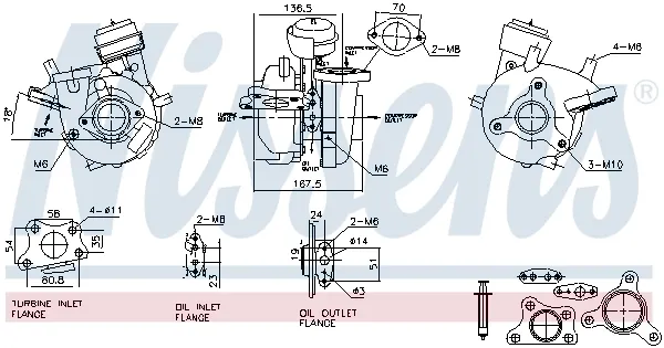  Turbocompresor Nissan Navara 