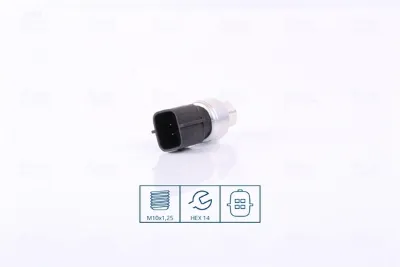 Sensor de presión absoluta del aire acondicionado NISSENS 301002