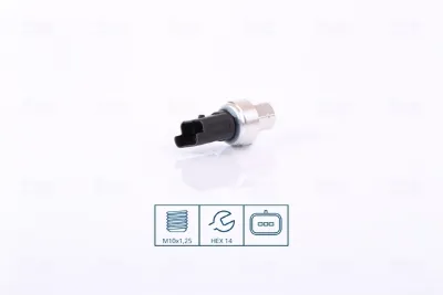 Sensor de presión absoluta del aire acondicionado NISSENS 301102