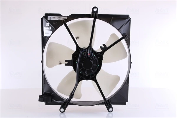 85012 Nissens difusor de radiador, ventilador de refrigeración, condensador del aire acondicionado, completo con motor y rodete