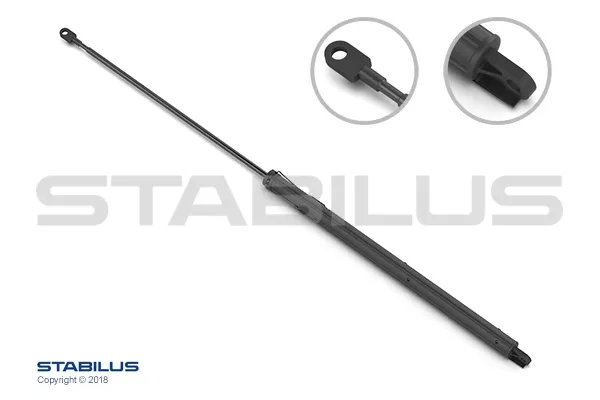 Amortiguador de capó izquierdo 6203BA Stabilus