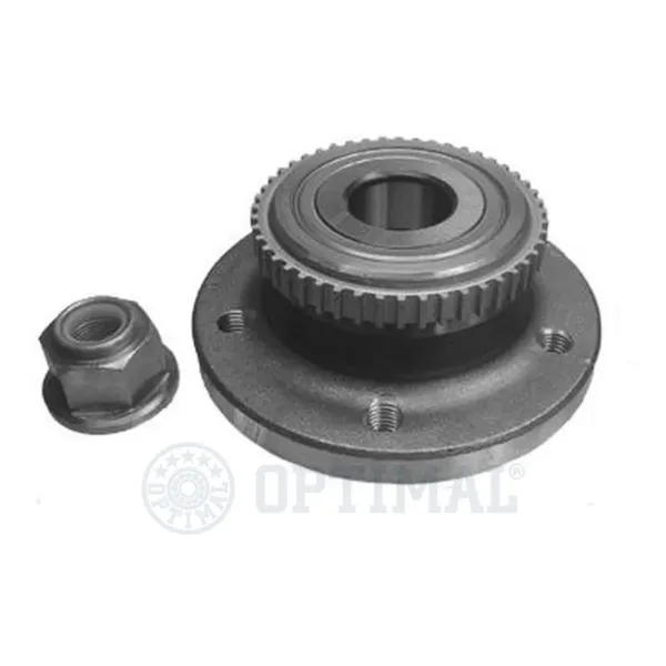 Cubo de rueda trasero 892735 Optimal