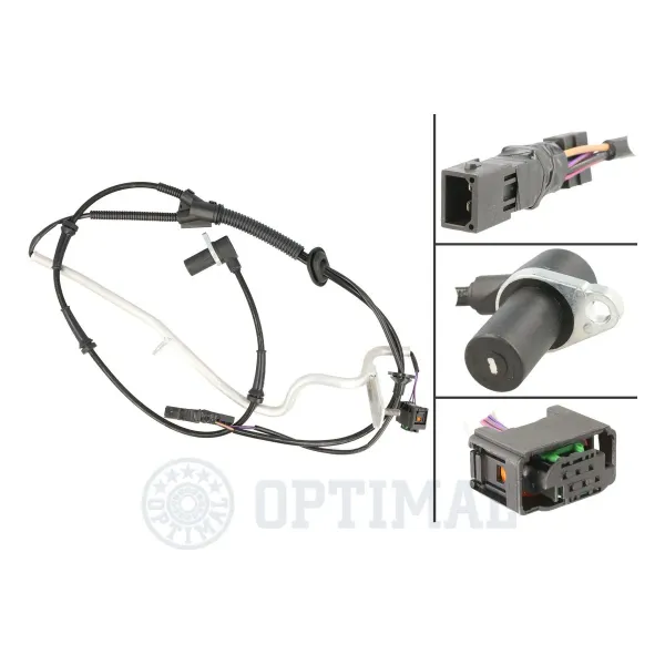 Sensor ABS trasero izquierdo 06S287 Optimal