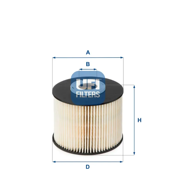 Filtro de combustible 2605500 UFI