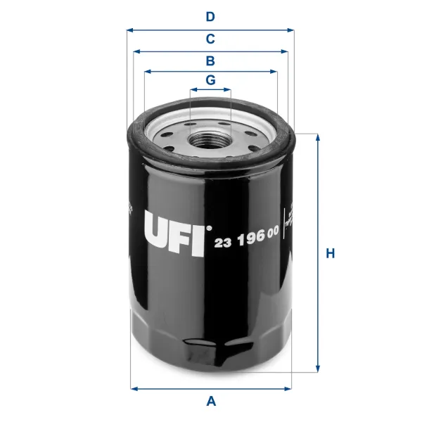 Filtro de aceite 2319600 UFI
