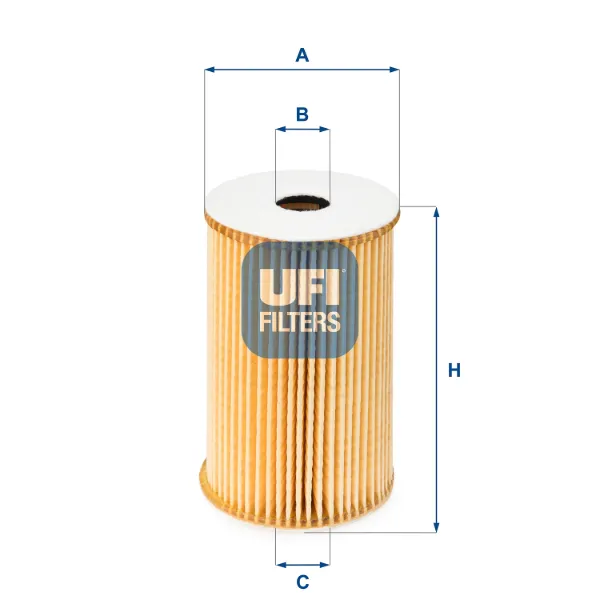 Filtro de aceite 2502900 UFI
