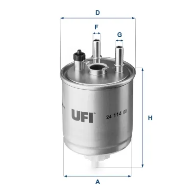 Filtro de combustible 2411400 UFI