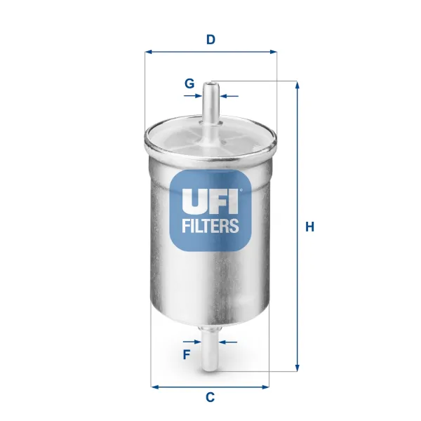 Filtro de combustible 3171000 UFI