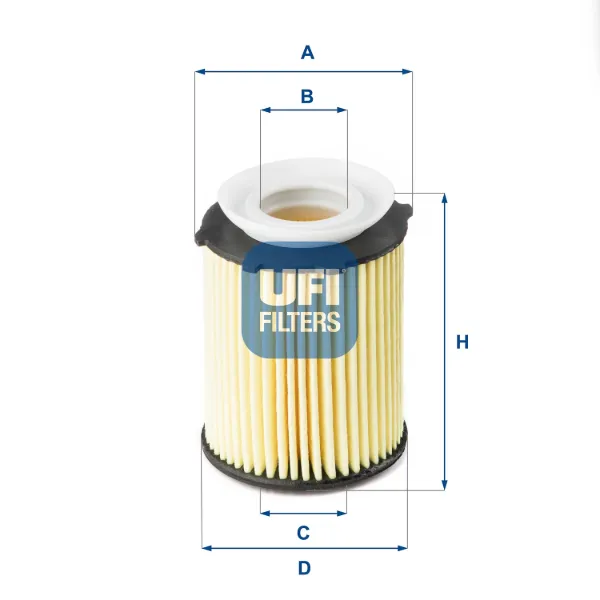 Filtro de aceite 2517800 UFI