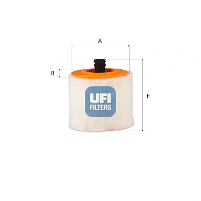 Filtro de aire 27F3700 UFI