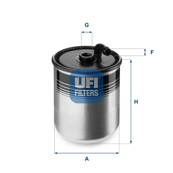 Filtro de combustible 2442900 UFI