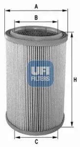 Filtro de aire 2707400 UFI