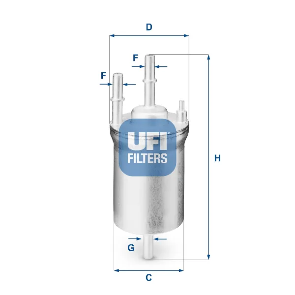 Filtro de combustible 3183300 UFI