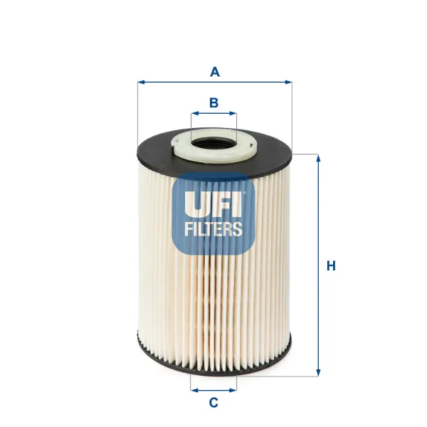 Filtro de combustible 2602000 UFI