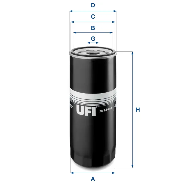 Filtro de aceite 2314400 UFI