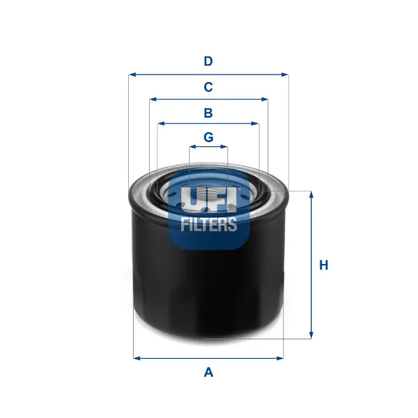 Filtro de aceite 2325900 UFI
