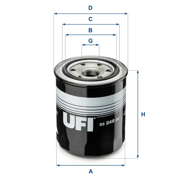 Filtro de aceite 2324800 UFI