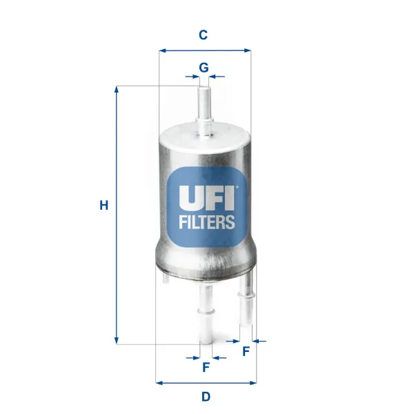 Filtro de combustible 3184500 UFI
