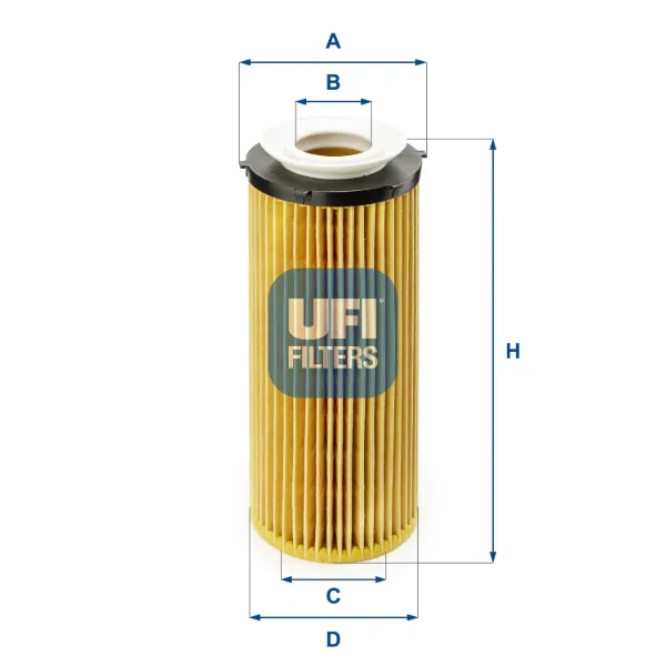 Filtro de aceite 2509600 UFI