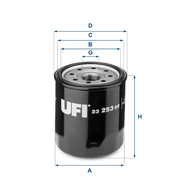 Filtro de aceite 2325300 UFI