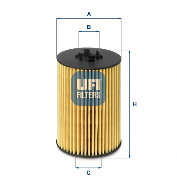 25.144.00 UFI filtro de aceite