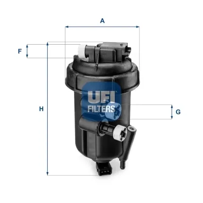 Filtro de combustible 1541084E50 Suzuki