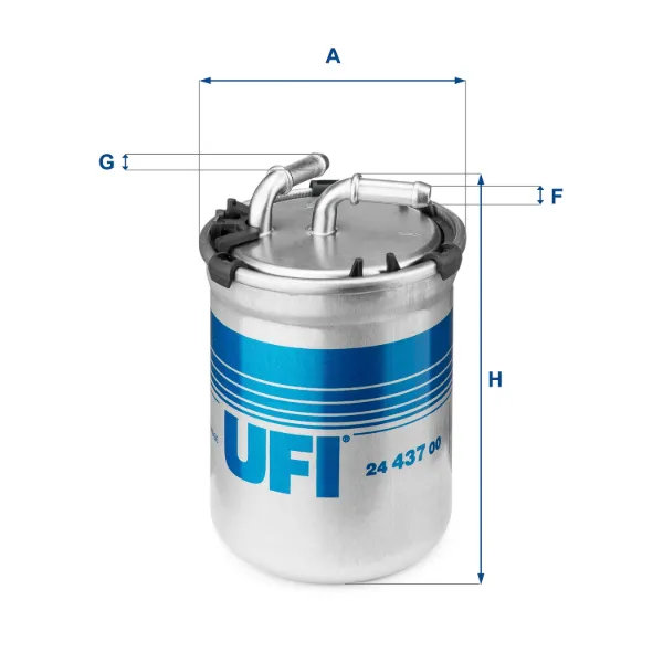 Filtro de combustible 2443700 UFI
