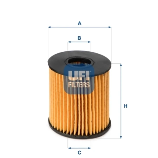 25.060.00 UFI filtro de aceite