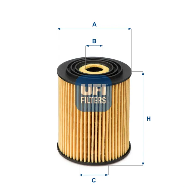 Filtro de aceite 2503400 UFI