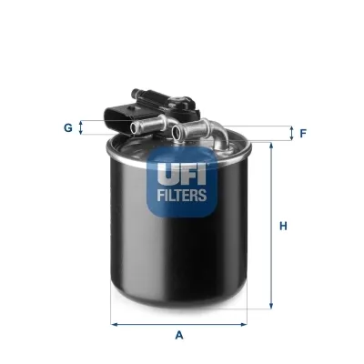 Filtro de combustible 2414800 UFI