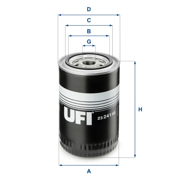 Filtro de aceite 2324100 UFI